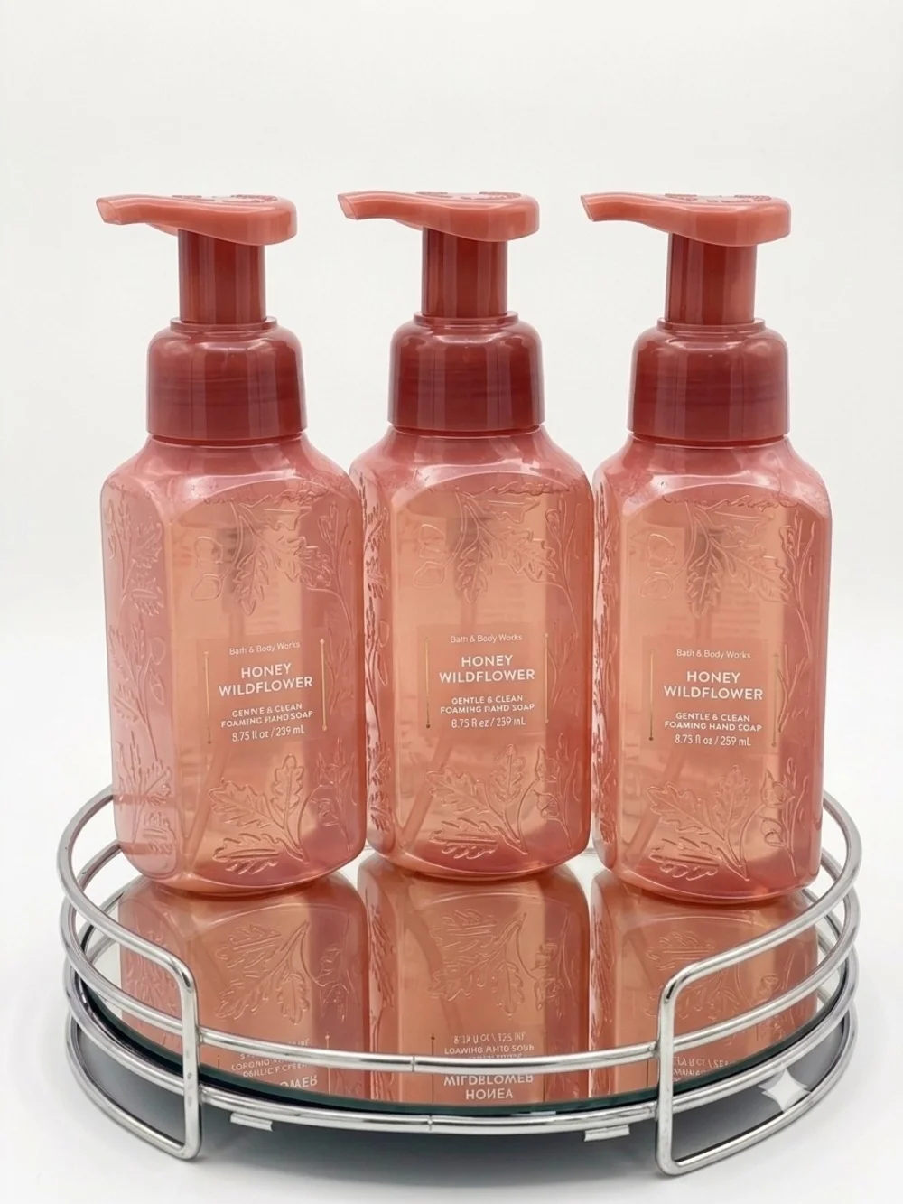 Bath & Body Works Trio Of Honey Wildflower Foaming Hand Soap